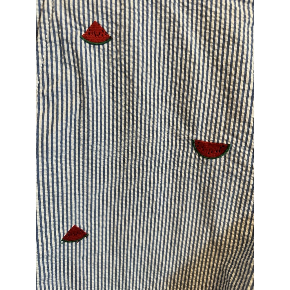 Brooks Brothers Shorts Seersucker Striped watermelons Mens Size 32 32x10 - Picture 3 of 5